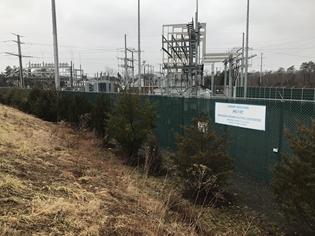 Electrical Substation Runway Nearby for Data Centers